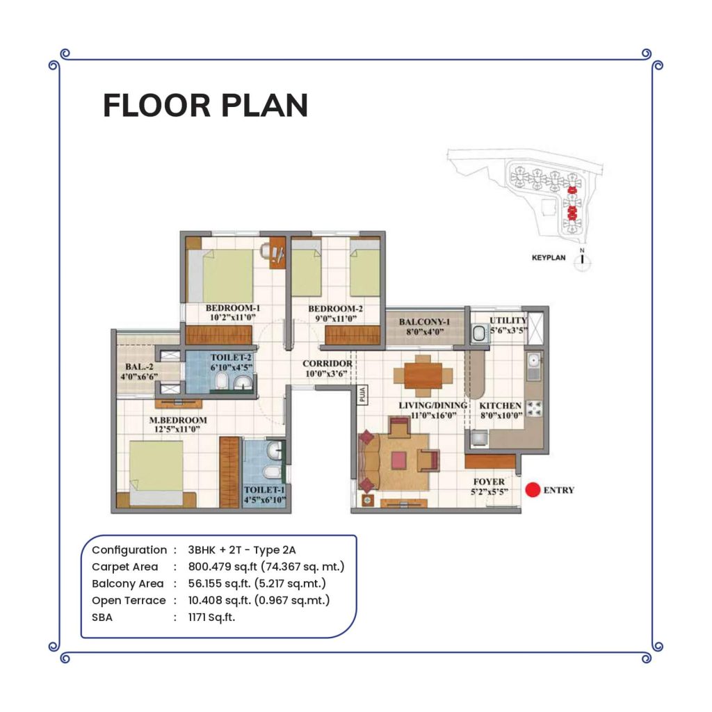 Shriram 122 West Floor Plan5