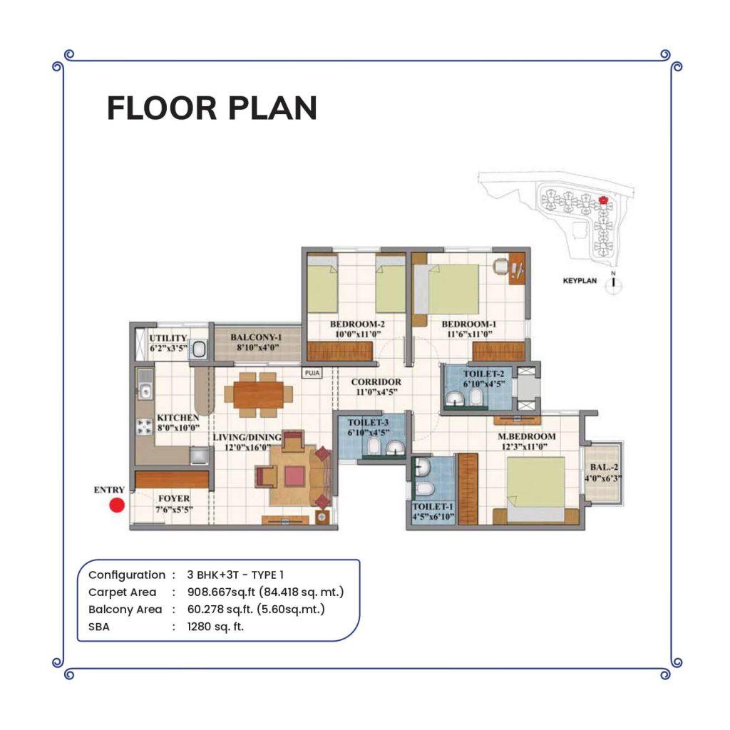 Shriram 122 West Floor Plan6