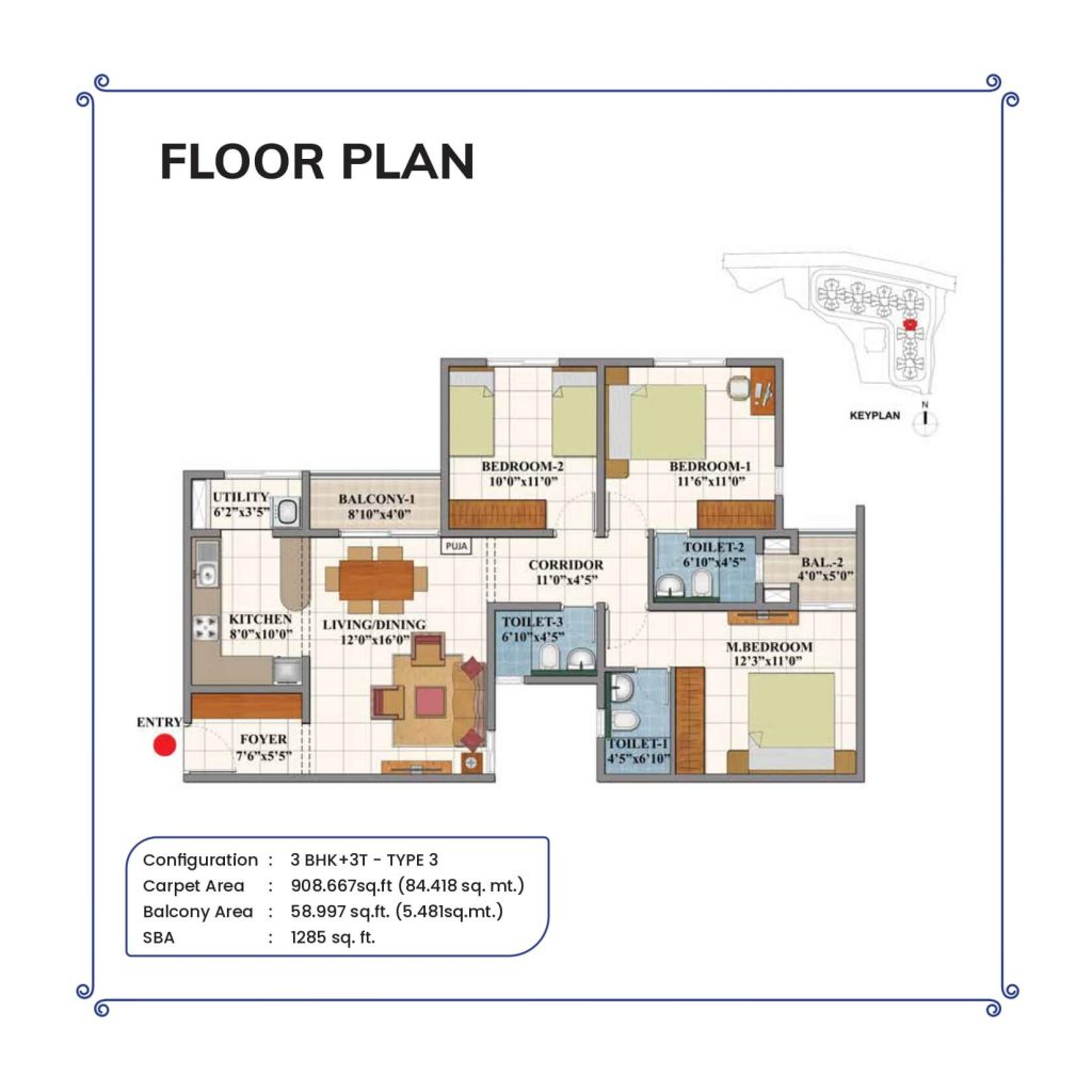 Shriram 122 West Floor Plan7