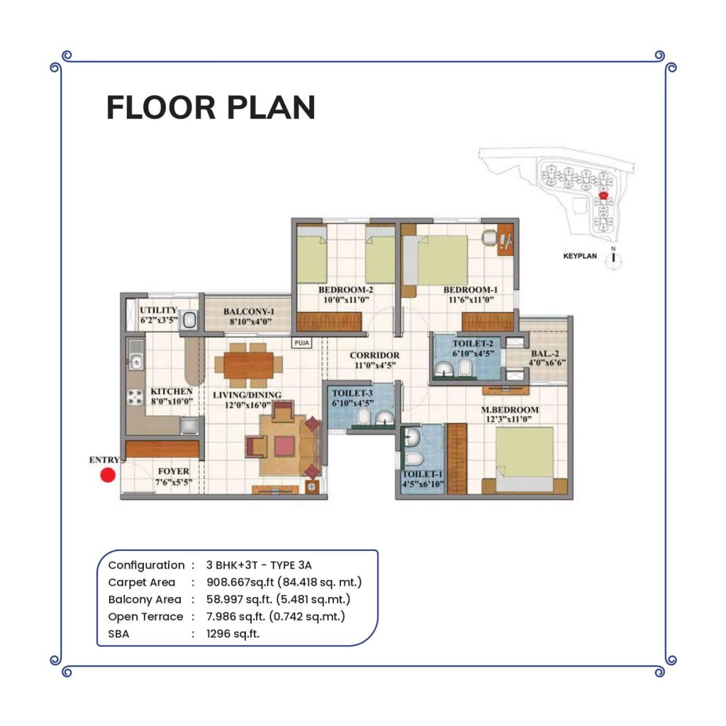 Shriram 122 West Floor Plan8